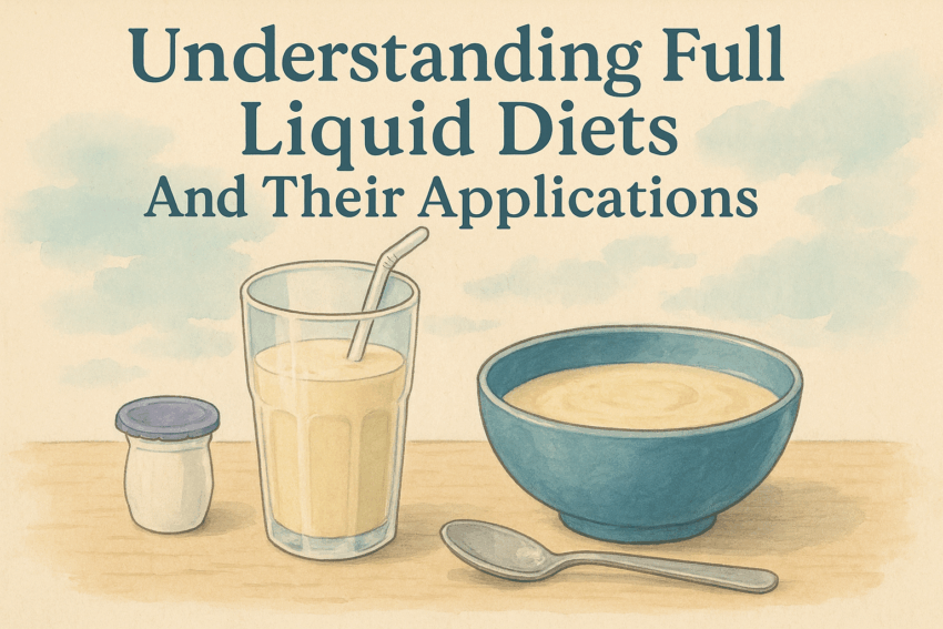 An image showing a few full liquid diets.